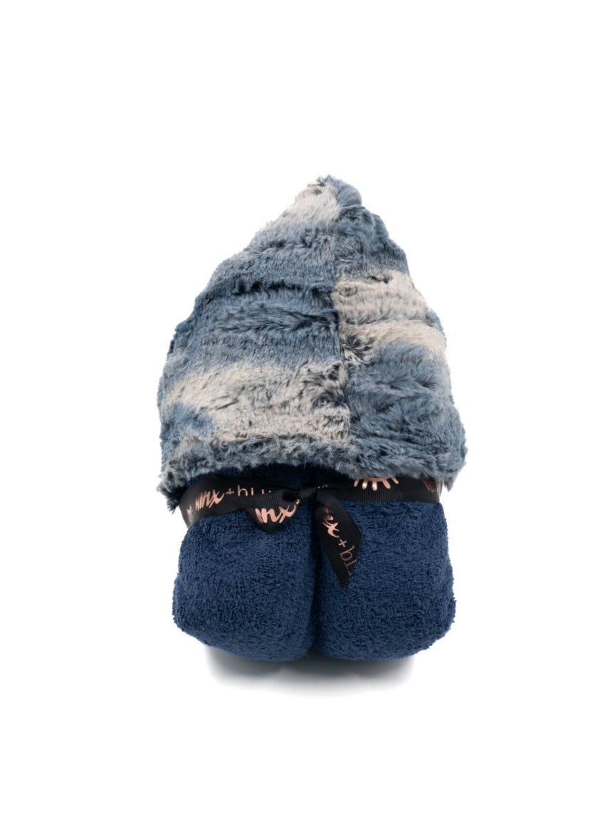 Plush Minky Hooded Towel