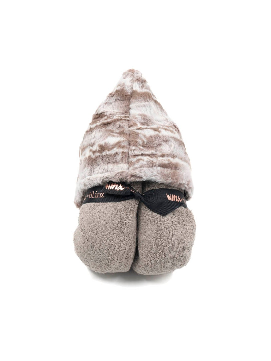 Plush Minky Hooded Towel