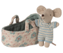 Baby Mouse in Carry Cot