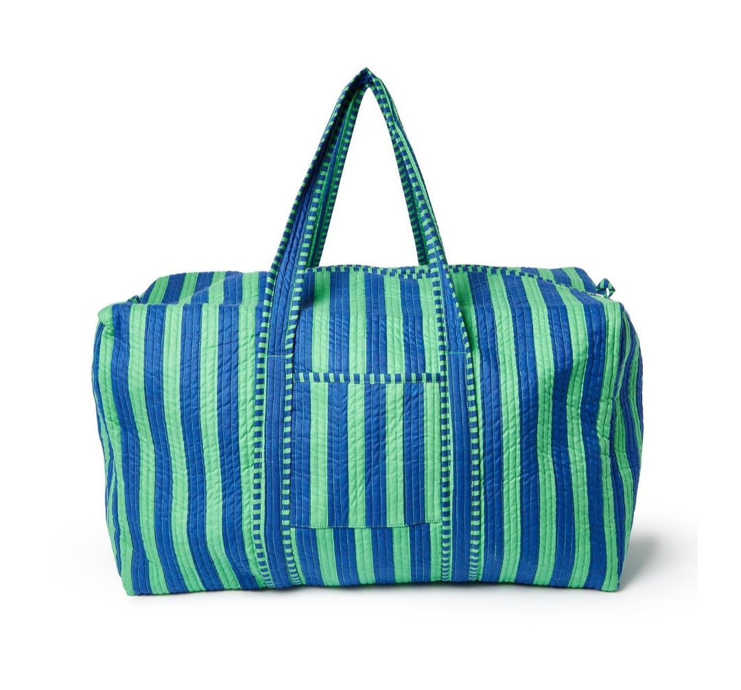 Jet Setter Quilted Weekender Bag