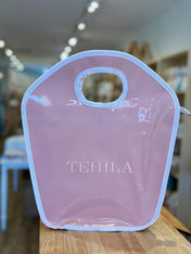 Vinyl Keyhole Diaper Bag