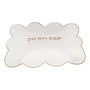 Scalloped Edge Corduroy Challah Cover