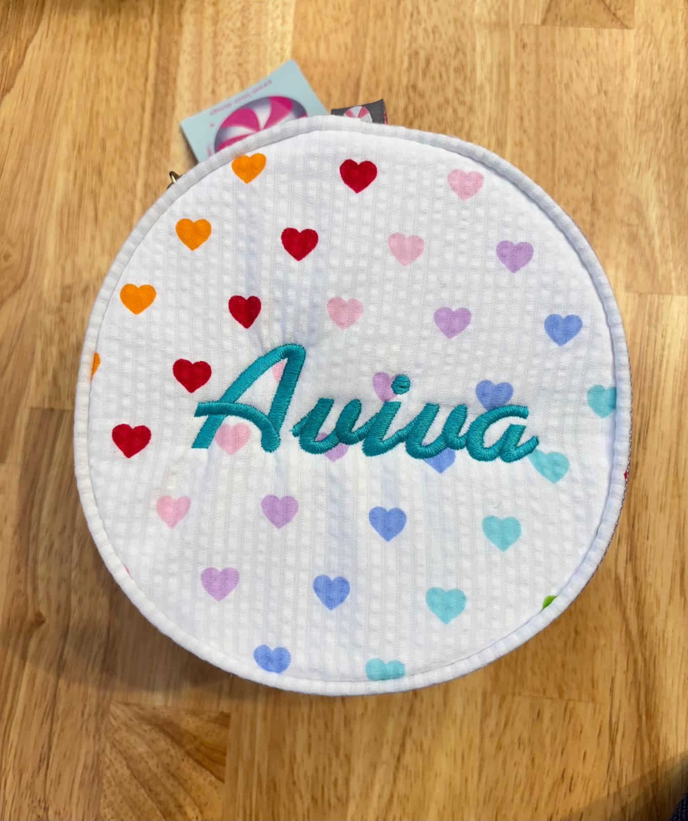 6" Button Bag