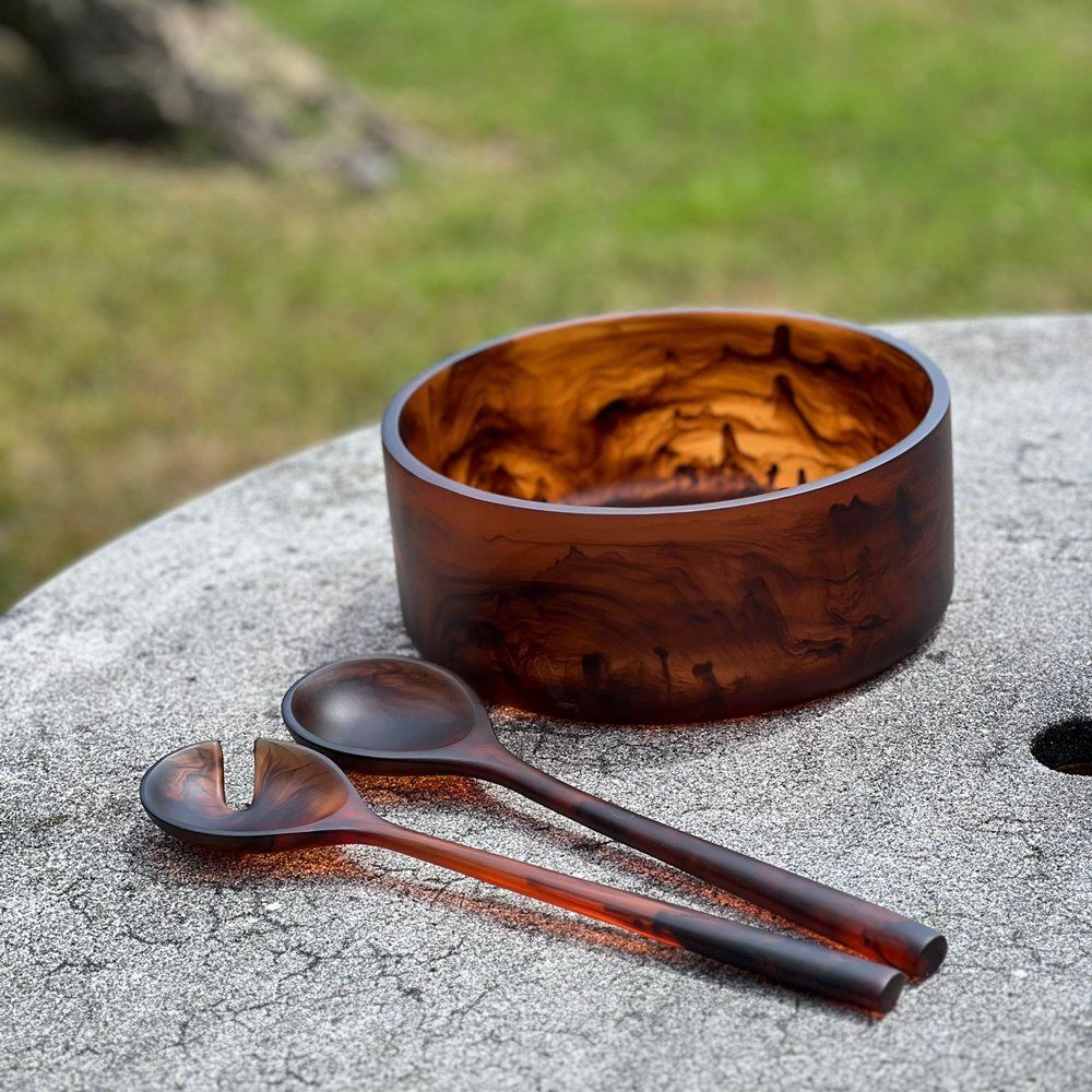 Resin Salad Bowl