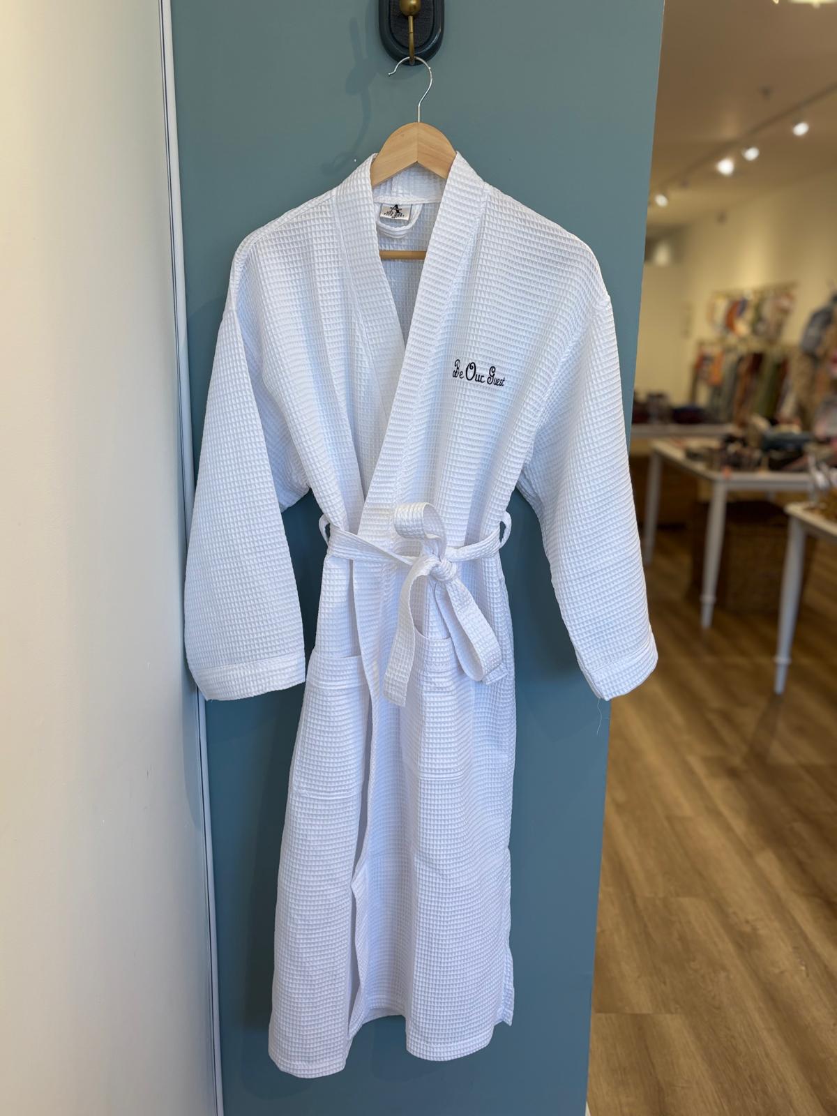 Long Kimono Waffle Robe