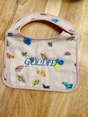 Muslin and Terry Bib