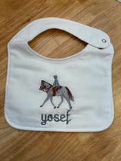 Muslin and Terry Bib