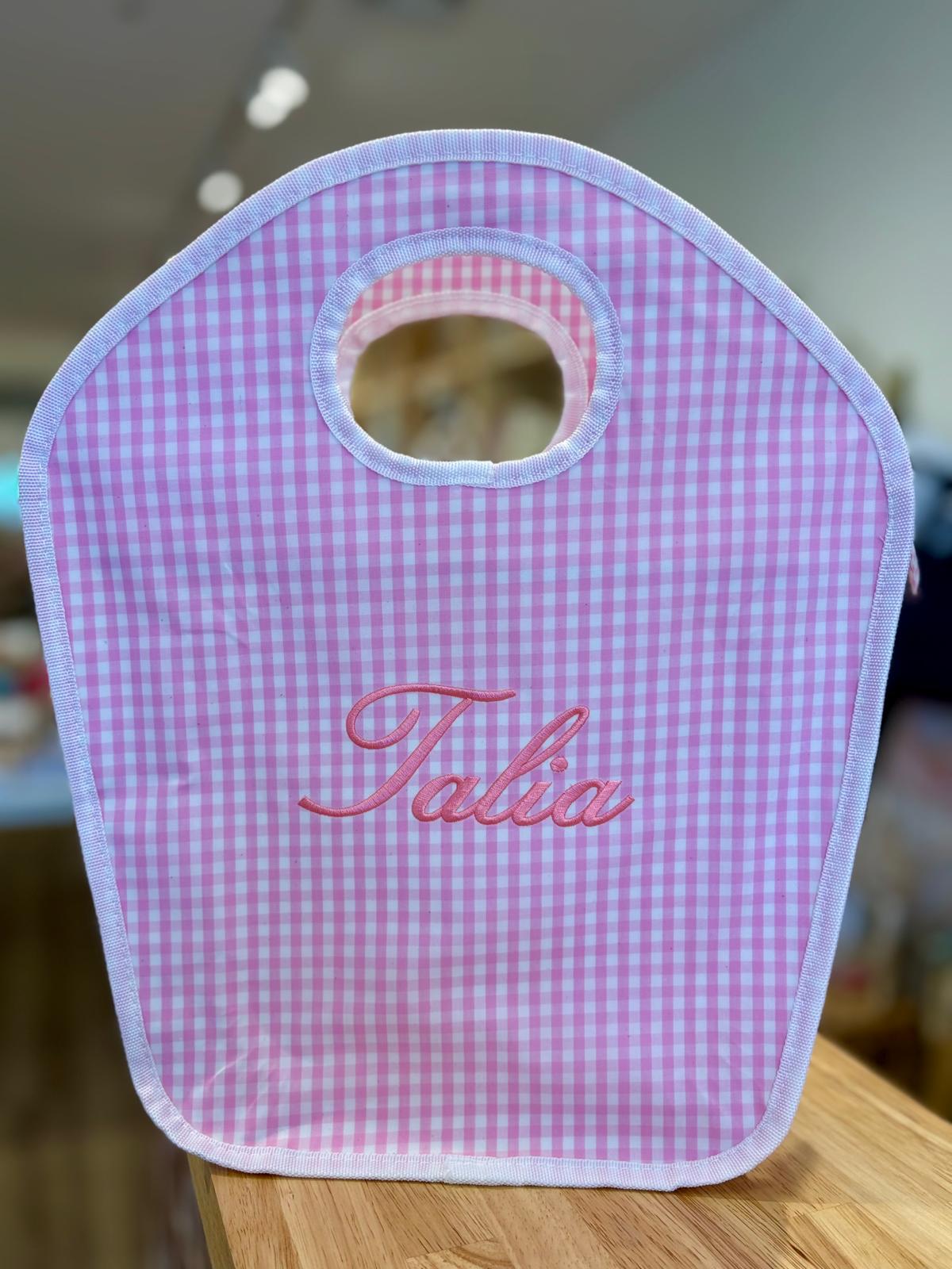 Vinyl Keyhole Diaper Bag