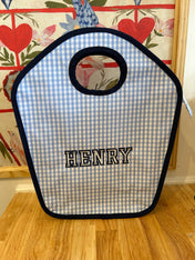 Vinyl Keyhole Diaper Bag