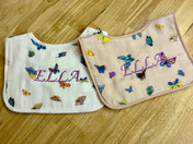 Muslin and Terry Bib