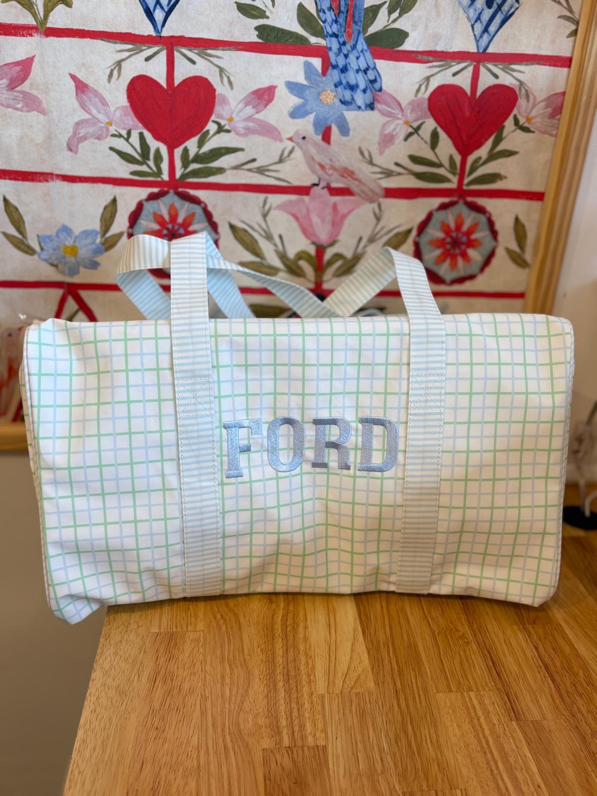 The Kids Vinyl Duffel Bag