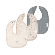 Muslin Terry Bibs | 3 Pack