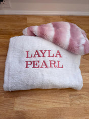 Plush Minky Hooded Towel