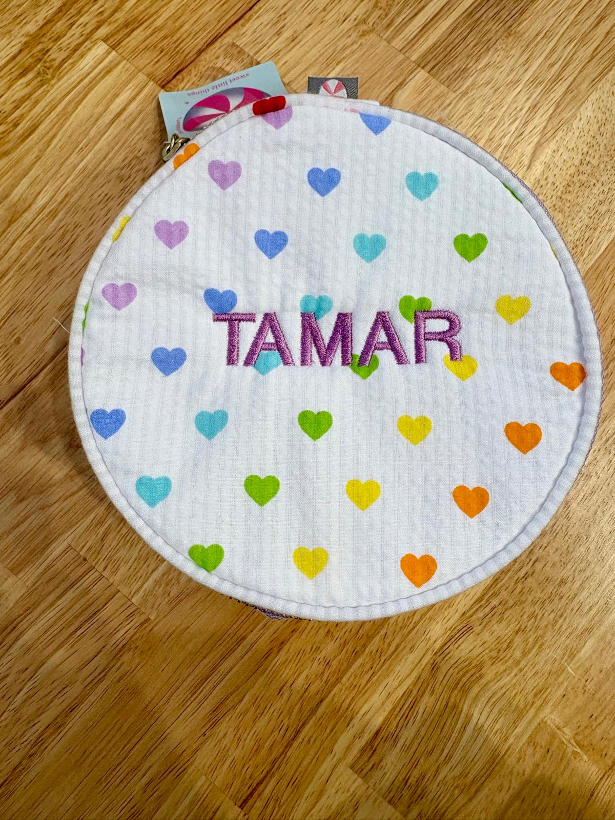 6" Button Bag