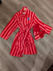 Cozy Striped Robe