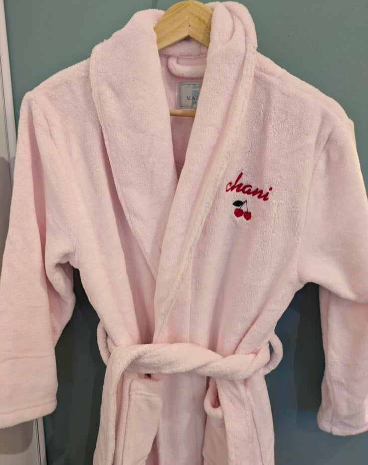 Kid's Plush Fleece Robe