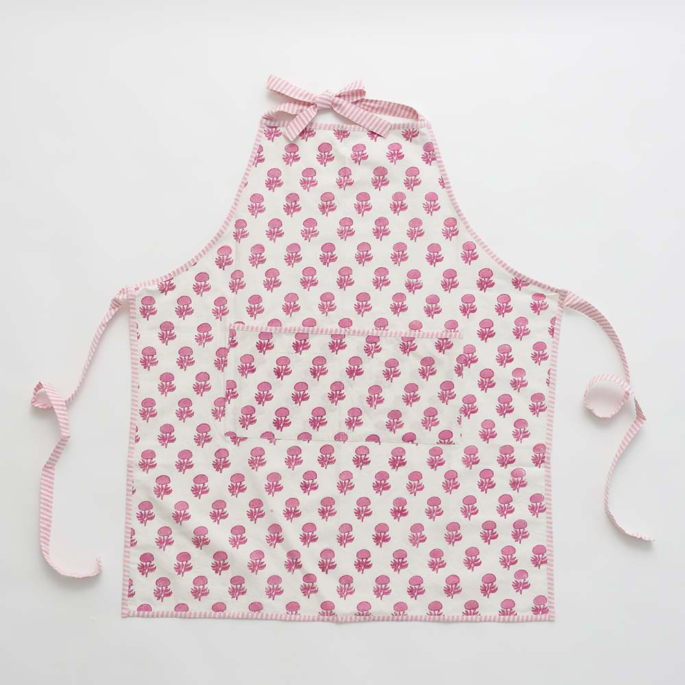 Cotton Print Apron