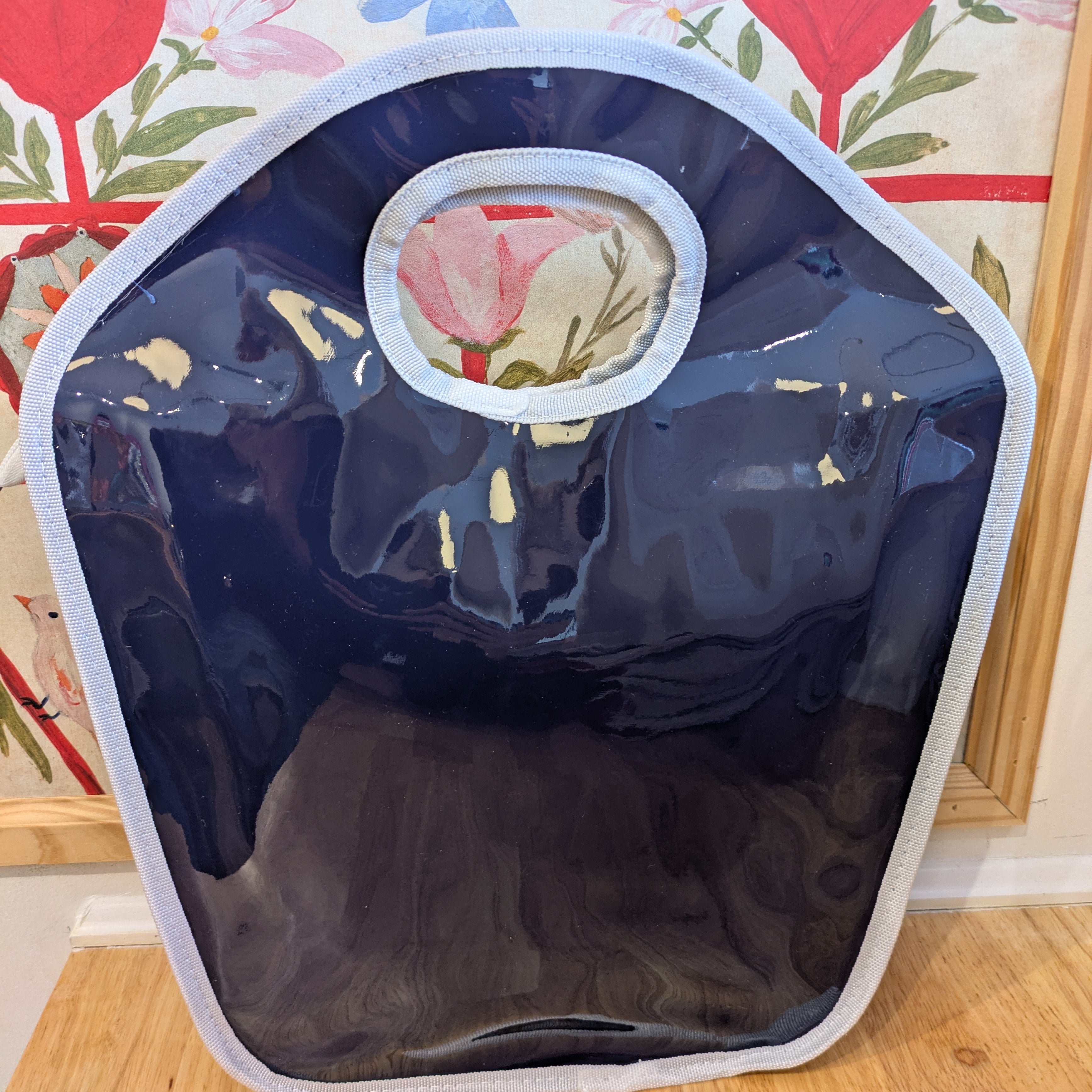 Vinyl Keyhole Diaper Bag