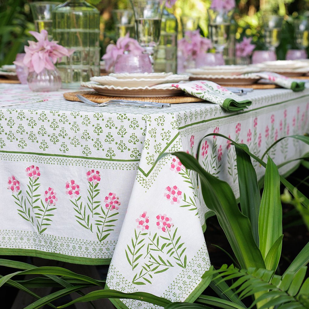 Phlox Pink Tablecloth
