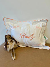 Corner Bows Petite Pillow & Insert