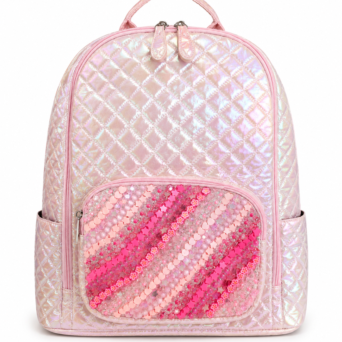 Galaxy Backpack with Full Charm Pocket