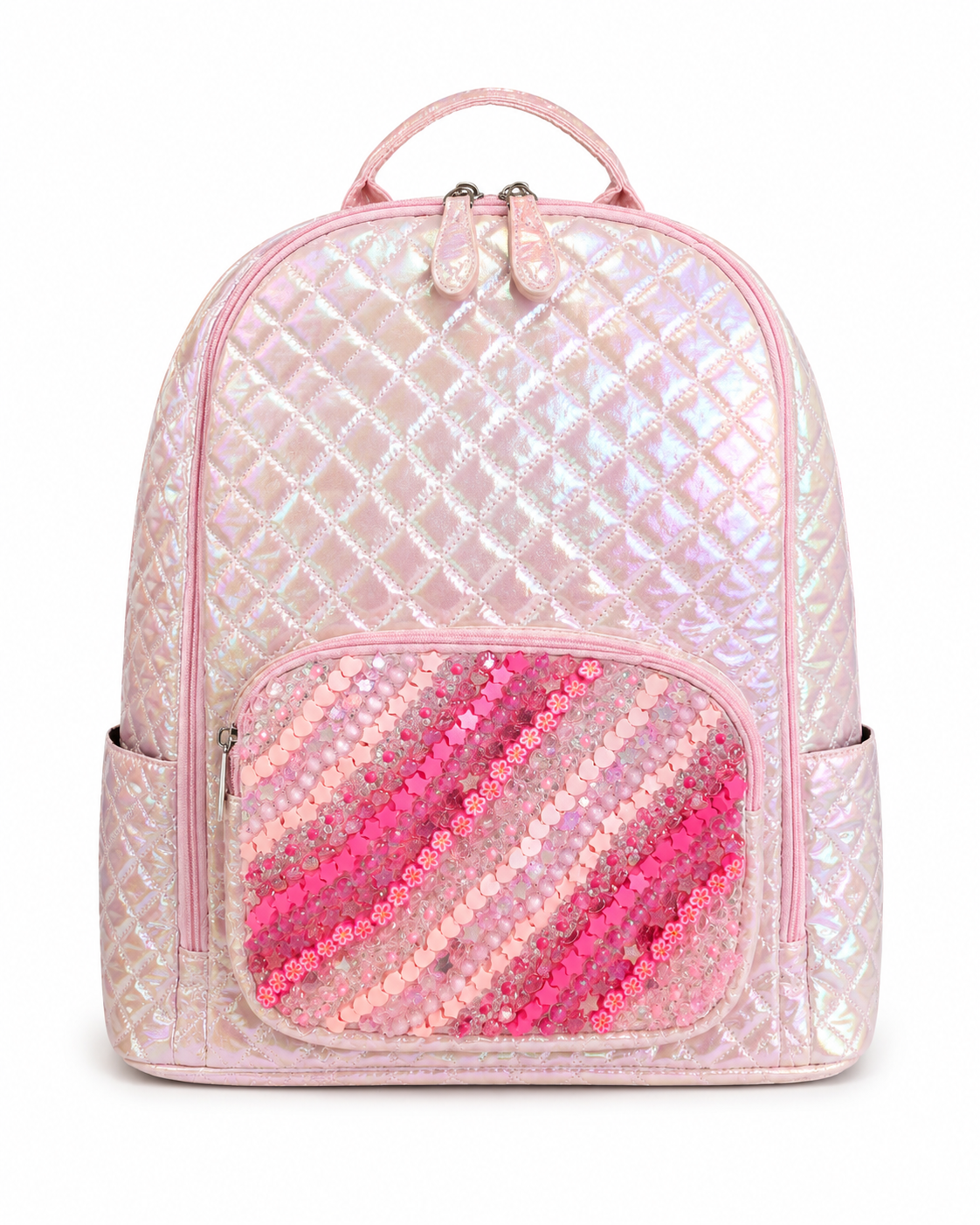 Galaxy Backpack with Full Charm Pocket