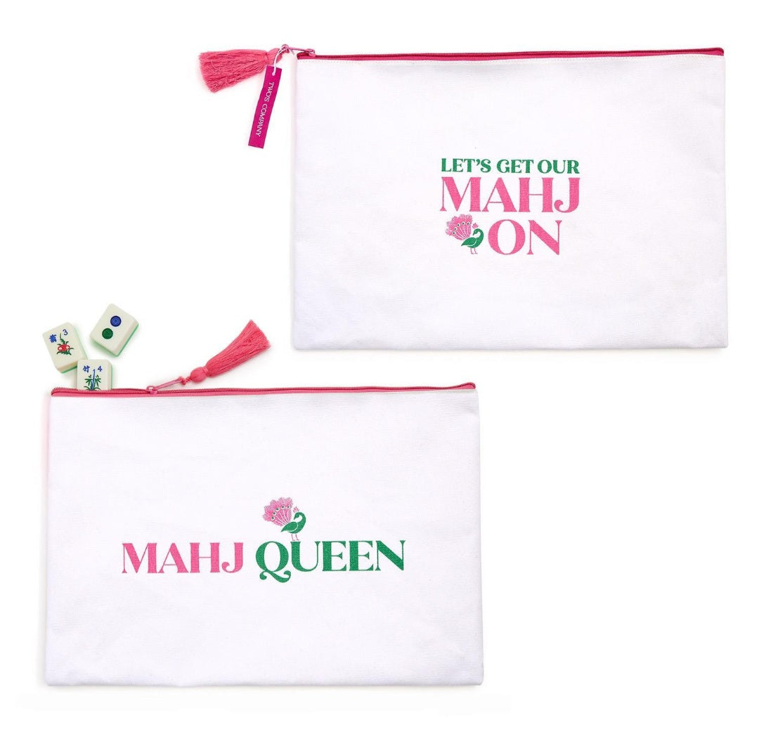 Mahjong Storage and Accessory Pouch
