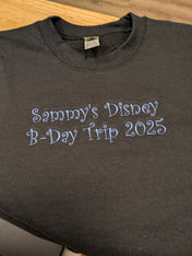 Crewneck Sweatshirt + Embroidery