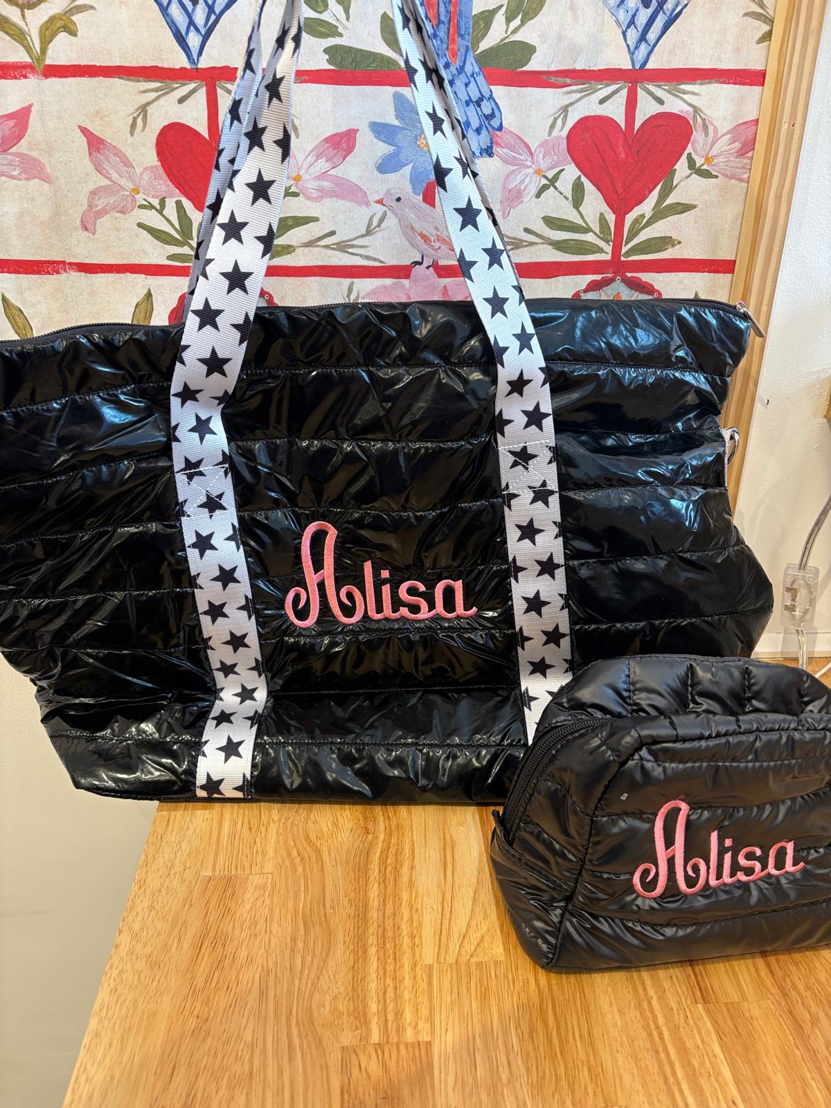 Puffer Makeup Bag