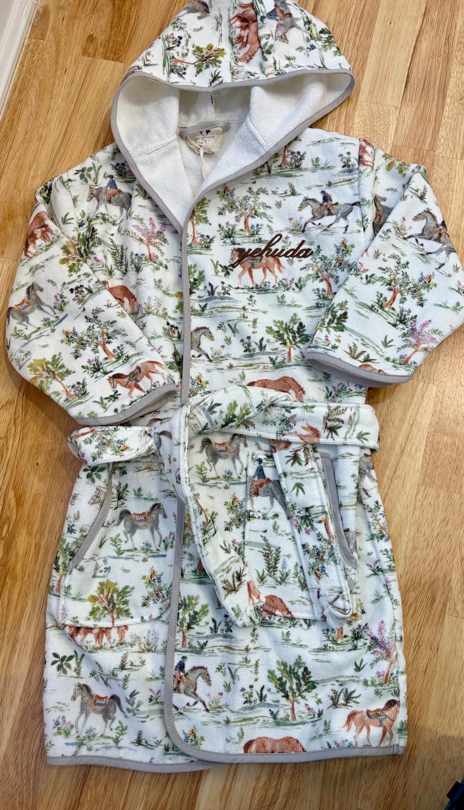 Cotton Terry Bathrobe