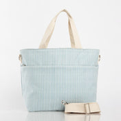 Striped Cooler Tote