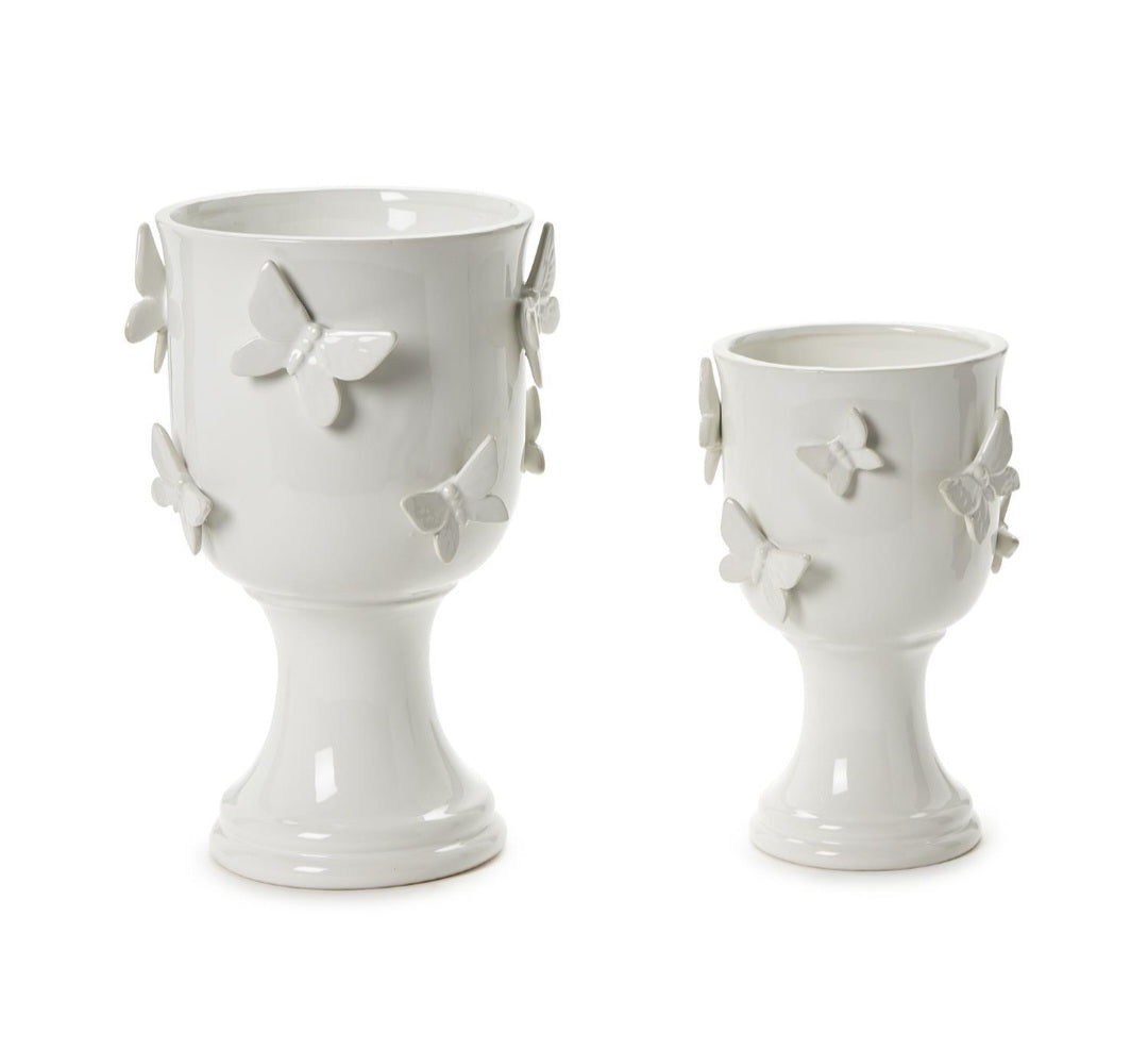 Ceramic Butterfly Vases