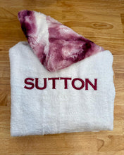 Plush Minky Hooded Towel