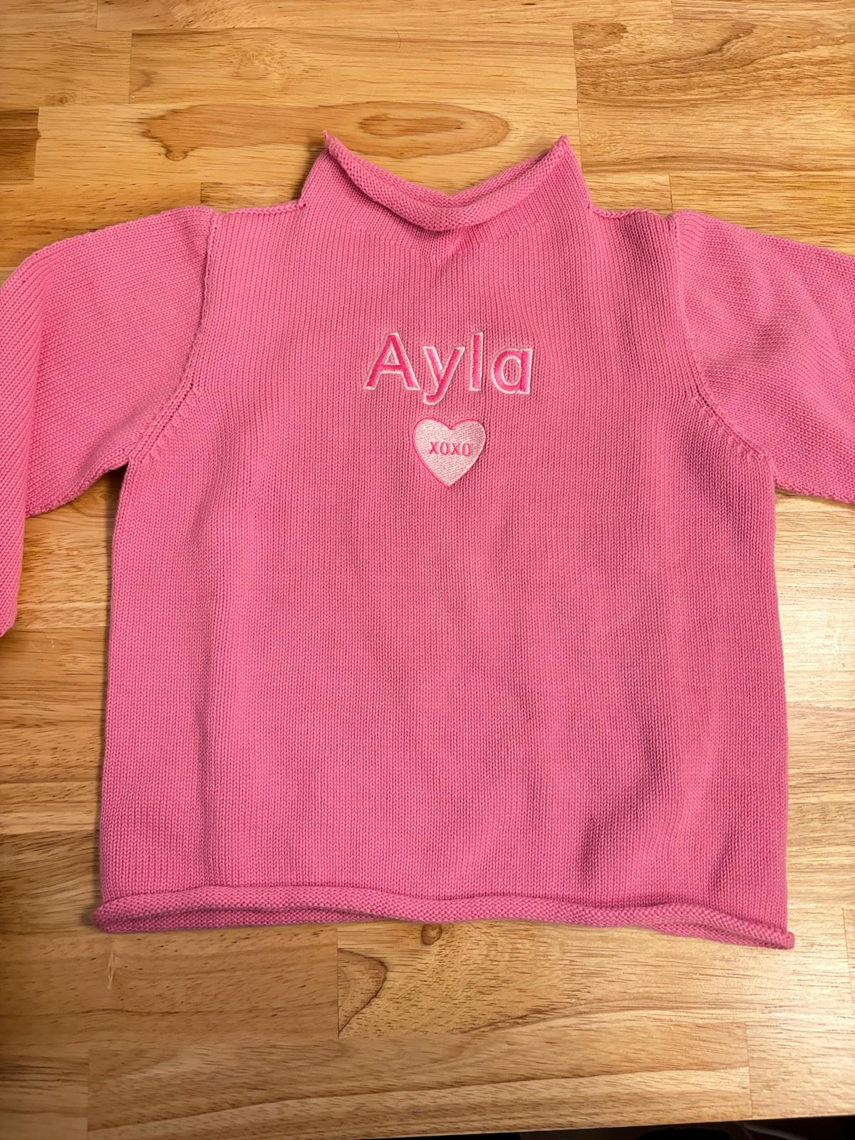 Jersey Rollneck Sweater