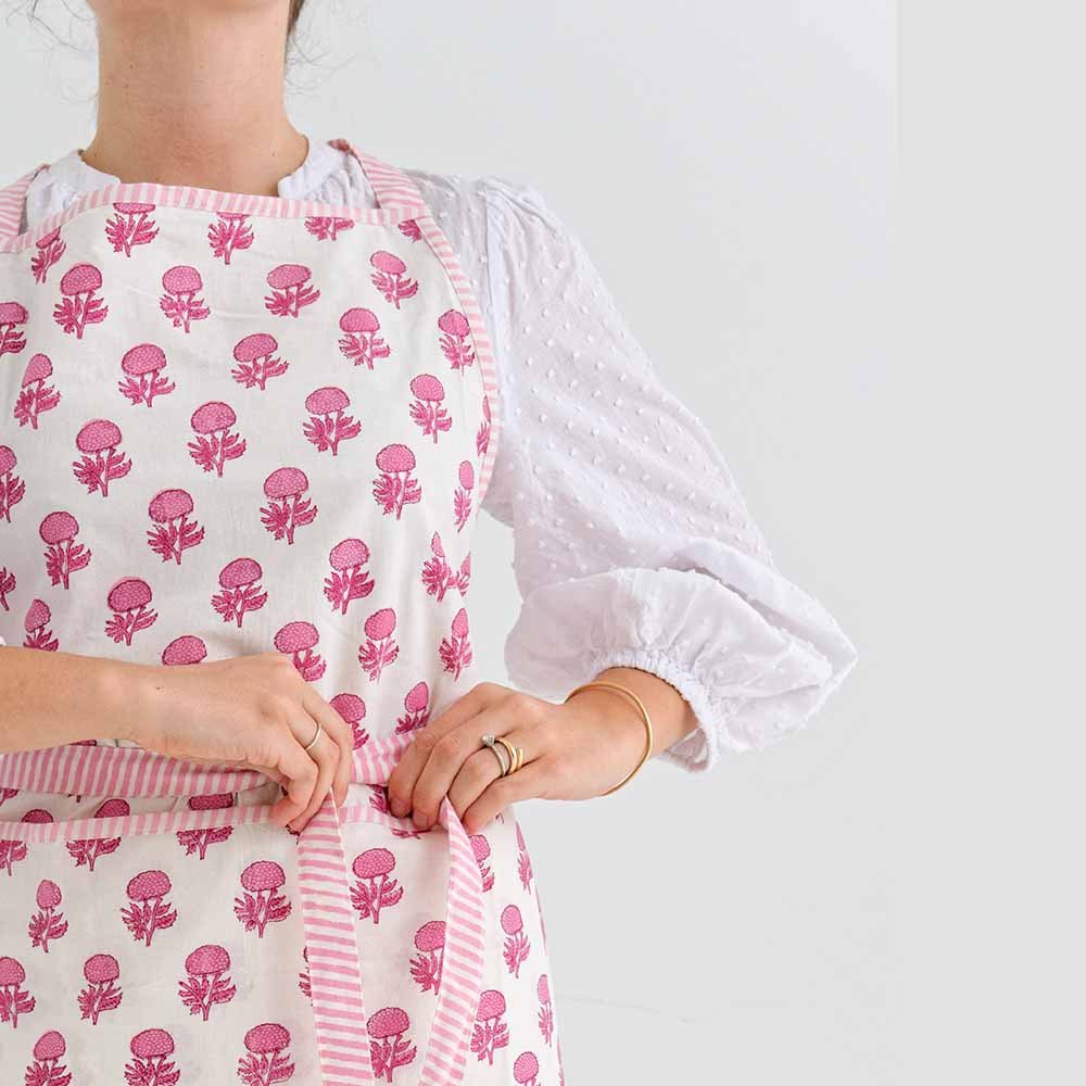 Cotton Print Apron