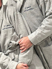 Jersey Knit Hooded Robes