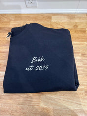 Crewneck Sweatshirt + Embroidery