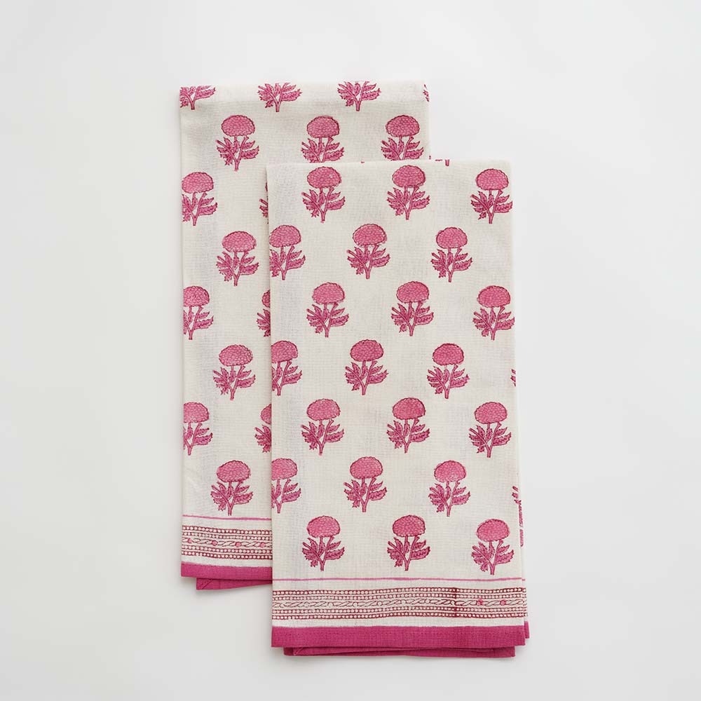 Cotton Print Tea Towel