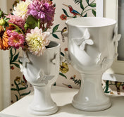 Ceramic Butterfly Vases