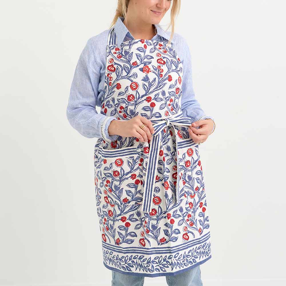 Cotton Print Apron