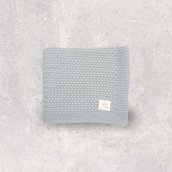 Organic Cotton Baby Blanket and Lovie Set