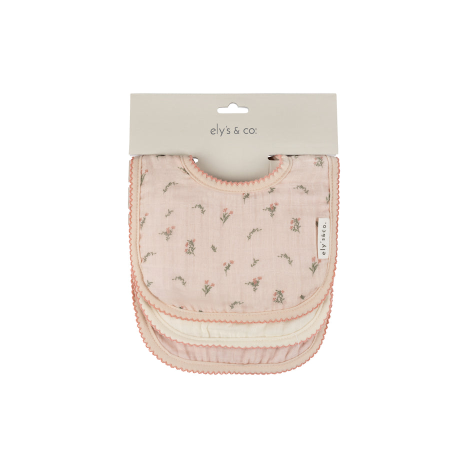 Muslin Terry Bibs | 3 Pack