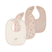 Muslin Terry Bibs | 3 Pack