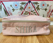 Stripes Train Case