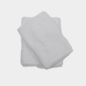 White Cotton Hand Towels | 2