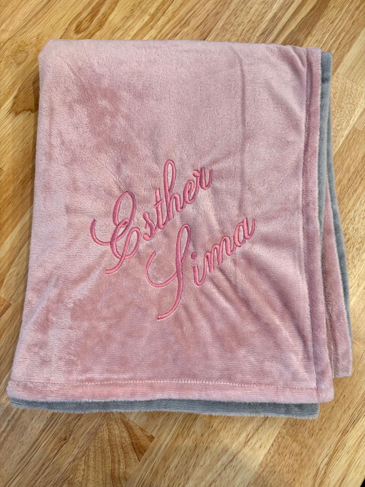 MinkyBee Stroller Blanket