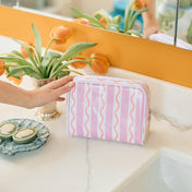 Patterned Toiletry Bag
