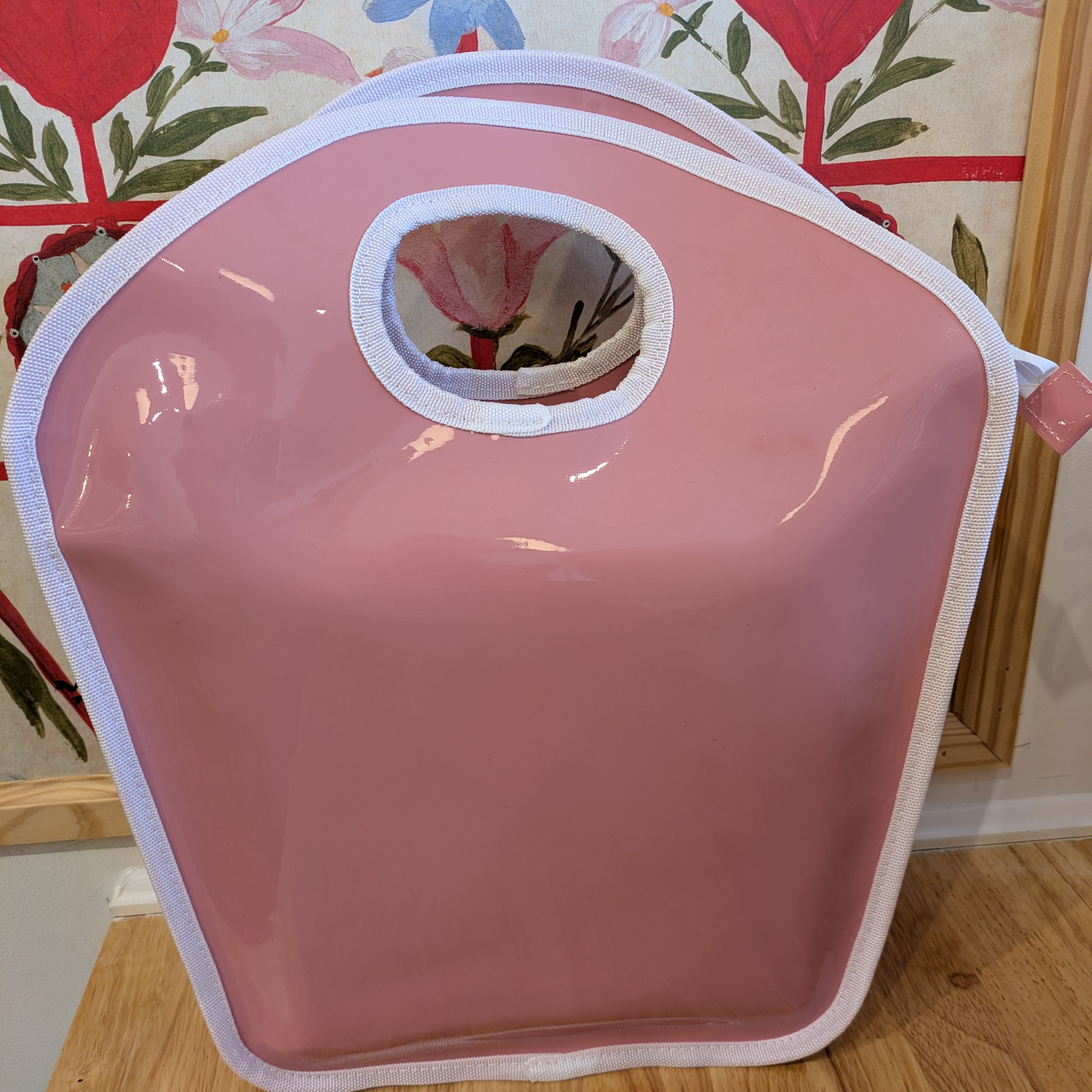 Vinyl Keyhole Diaper Bag