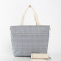 Striped Cooler Tote