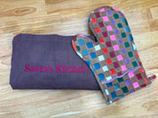 Color Printed Oven Mitt